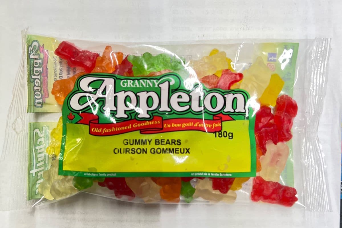 Appleton or Cottage Gummy Bears 180g