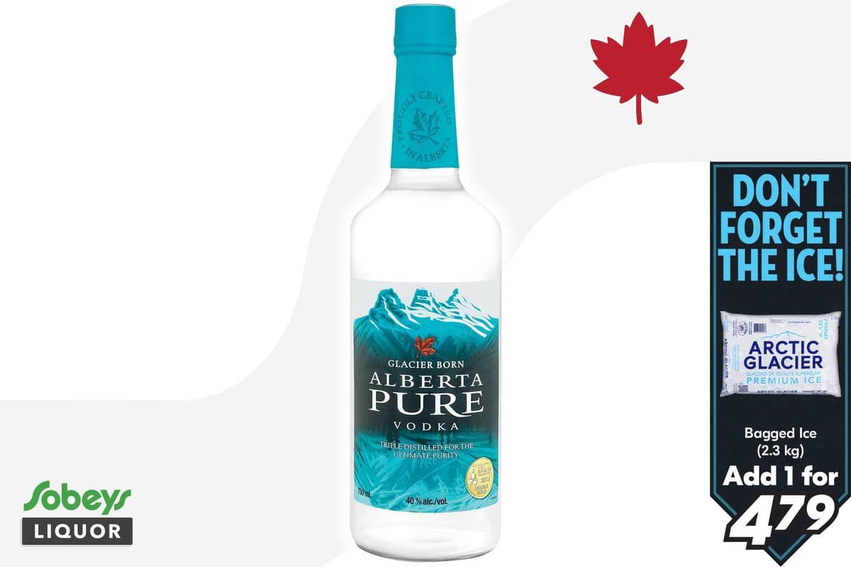 Alberta Pure Vodka (1 x 750 ml)