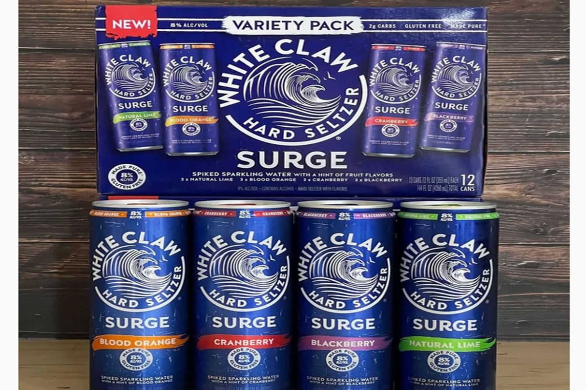 WHITE CLAW SURGE VARIETY PACK (12 x 355ML)