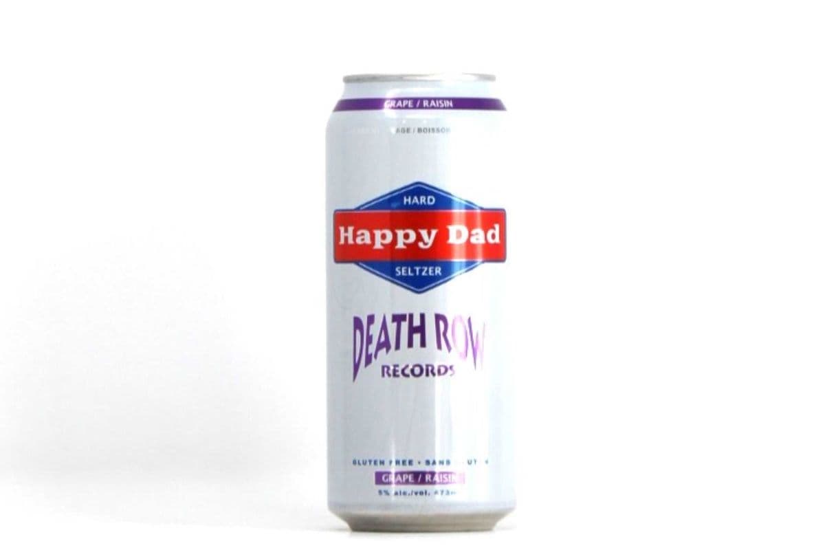 Happy Dad Hard Seltzer Grape (4 x 473 ml cans)