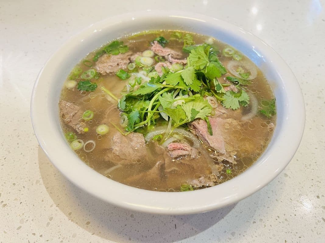 P2. Pho with Rare Beef  