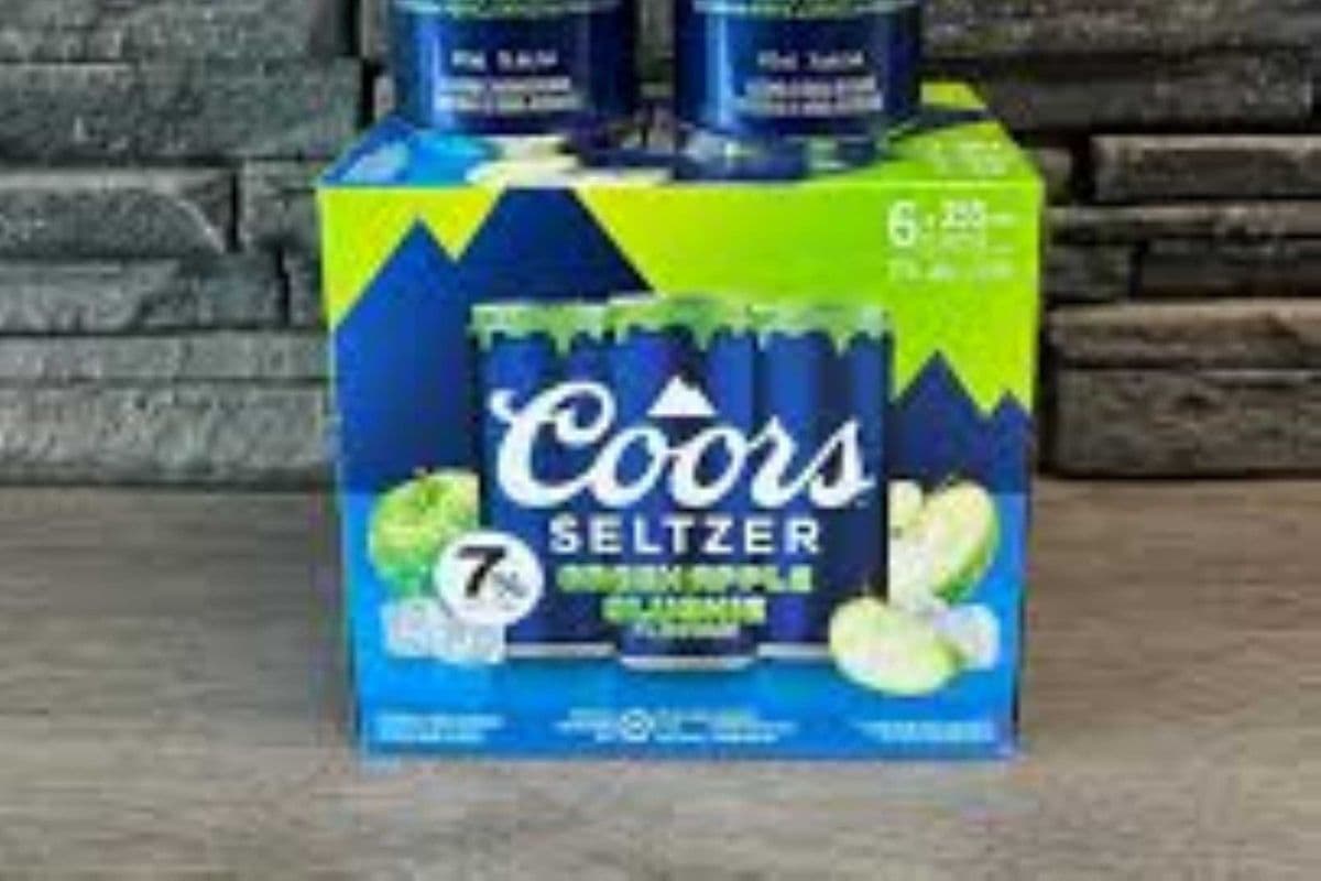 COORS SELTZER APPLE (6 PACK) (6 x 355ML CAN)