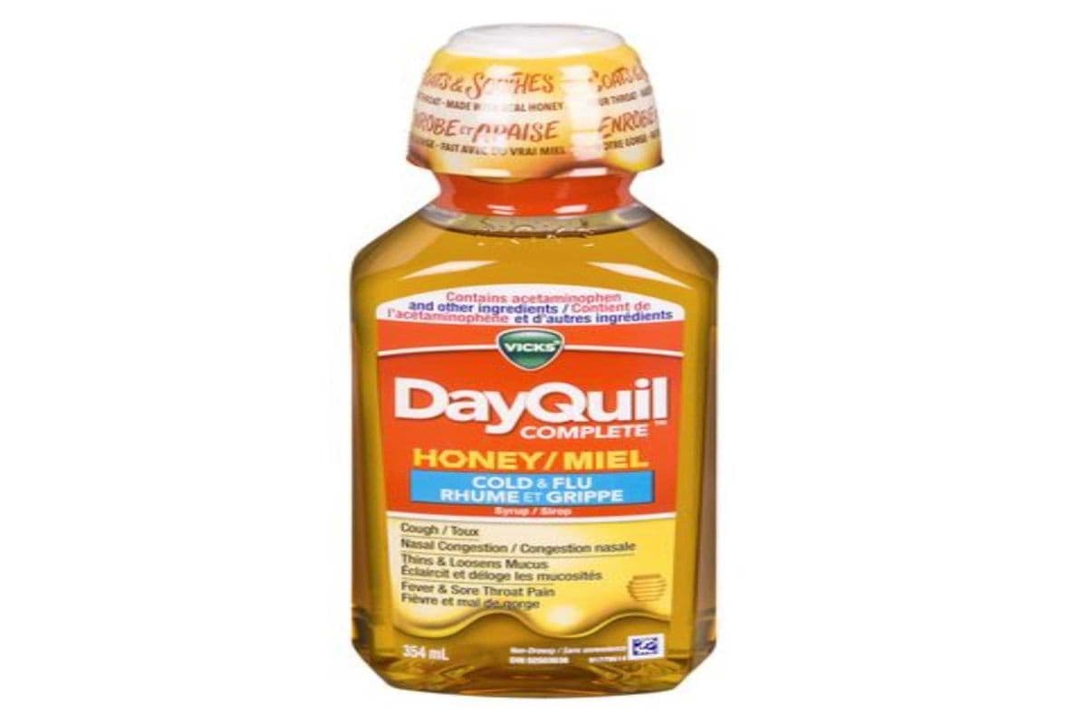 Vicks DayQuil Honey - Cold & Flu 354ml