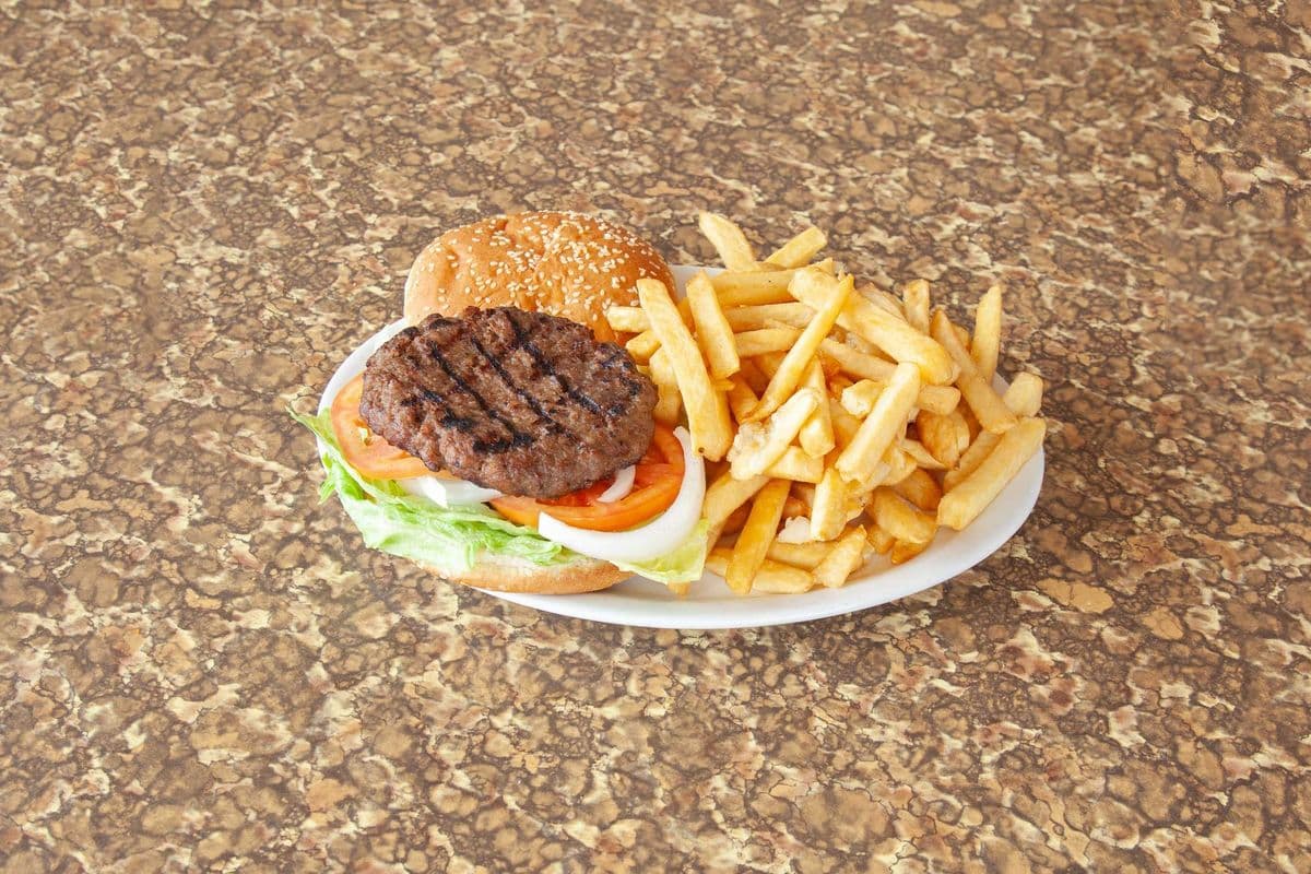 Homemade Hamburger Combo