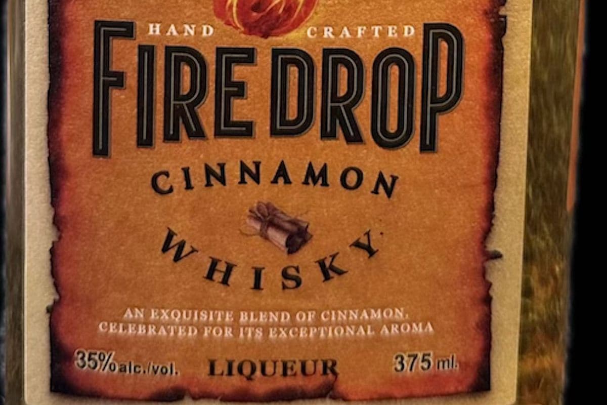 FIRE DROP CINNAMON WHISKY 375ML (1 x 375ML)