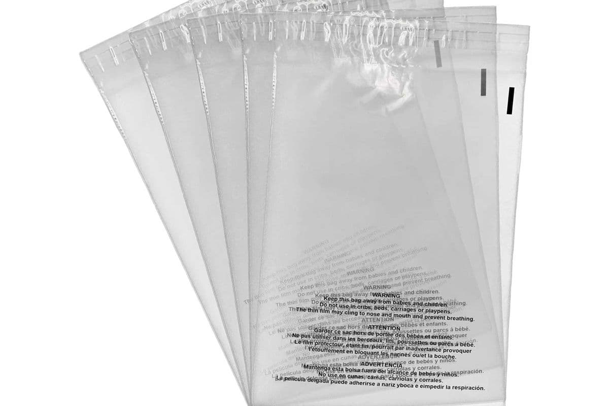 Clear Regular Size Mailers (100 Pack)