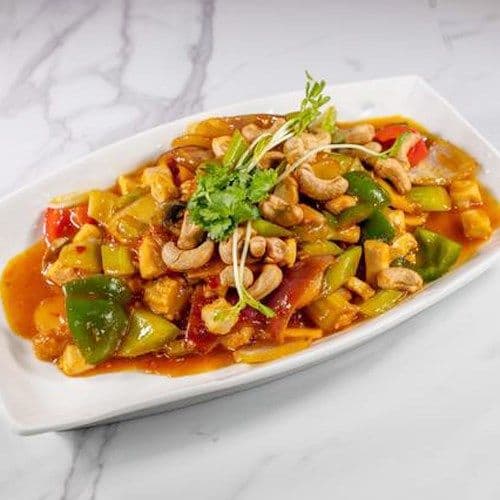 Poulet Kung Pao avec riz / Kung Pao Chicken with Rice