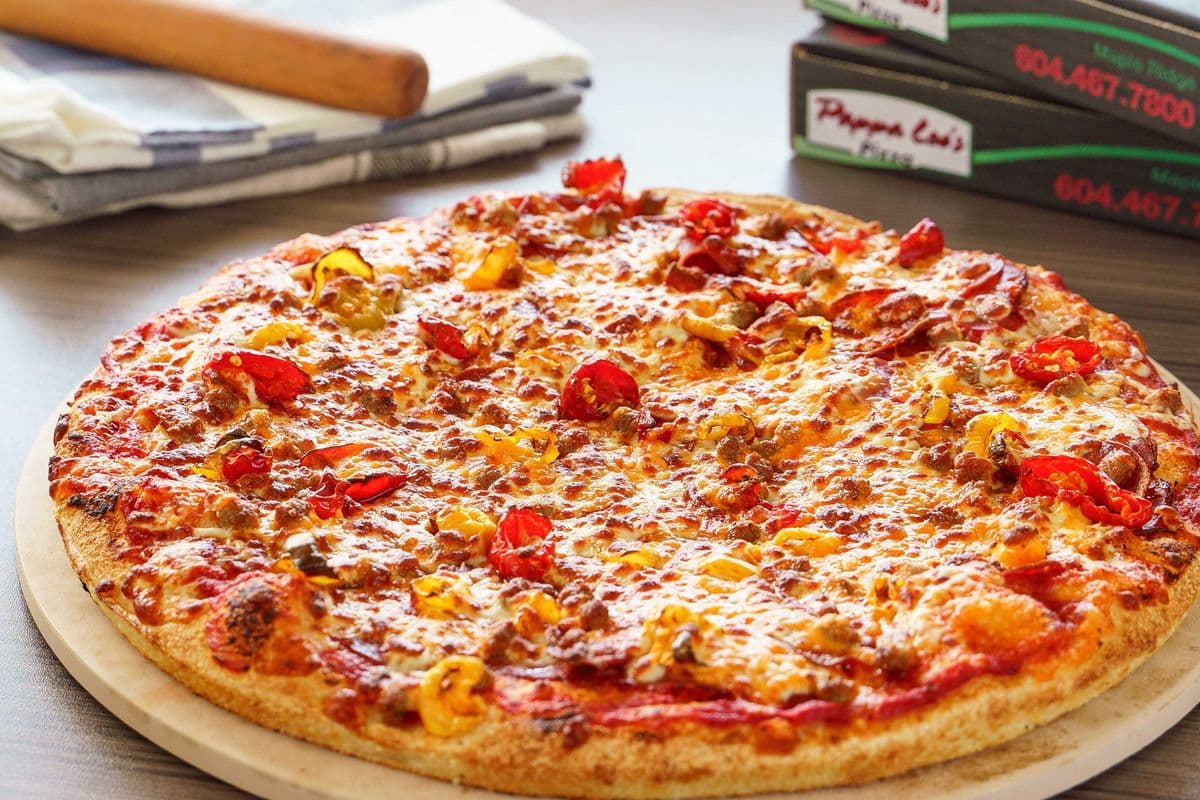 Medium Spicy Capicolli Pizza