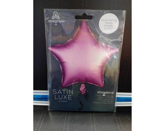 15-18" Star Shape Foil Balloon - Pink