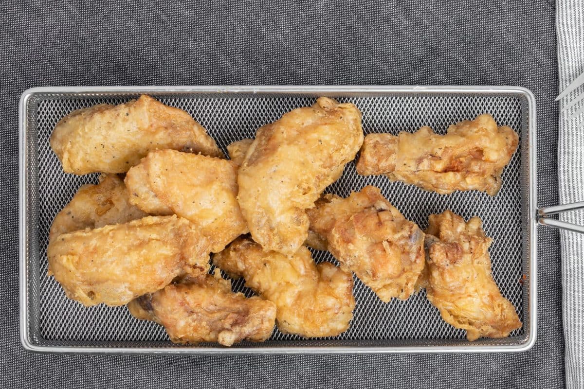 6. Deep-Fried Chicken Wings