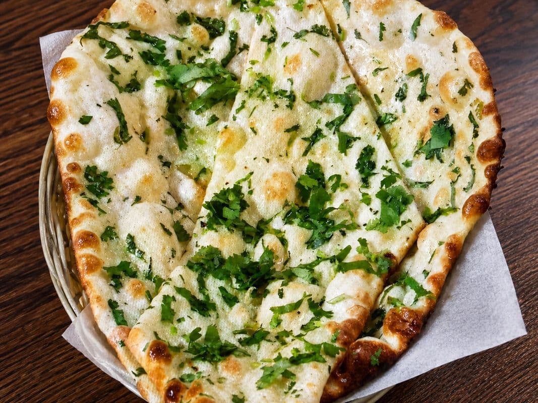 Cilantro Naan