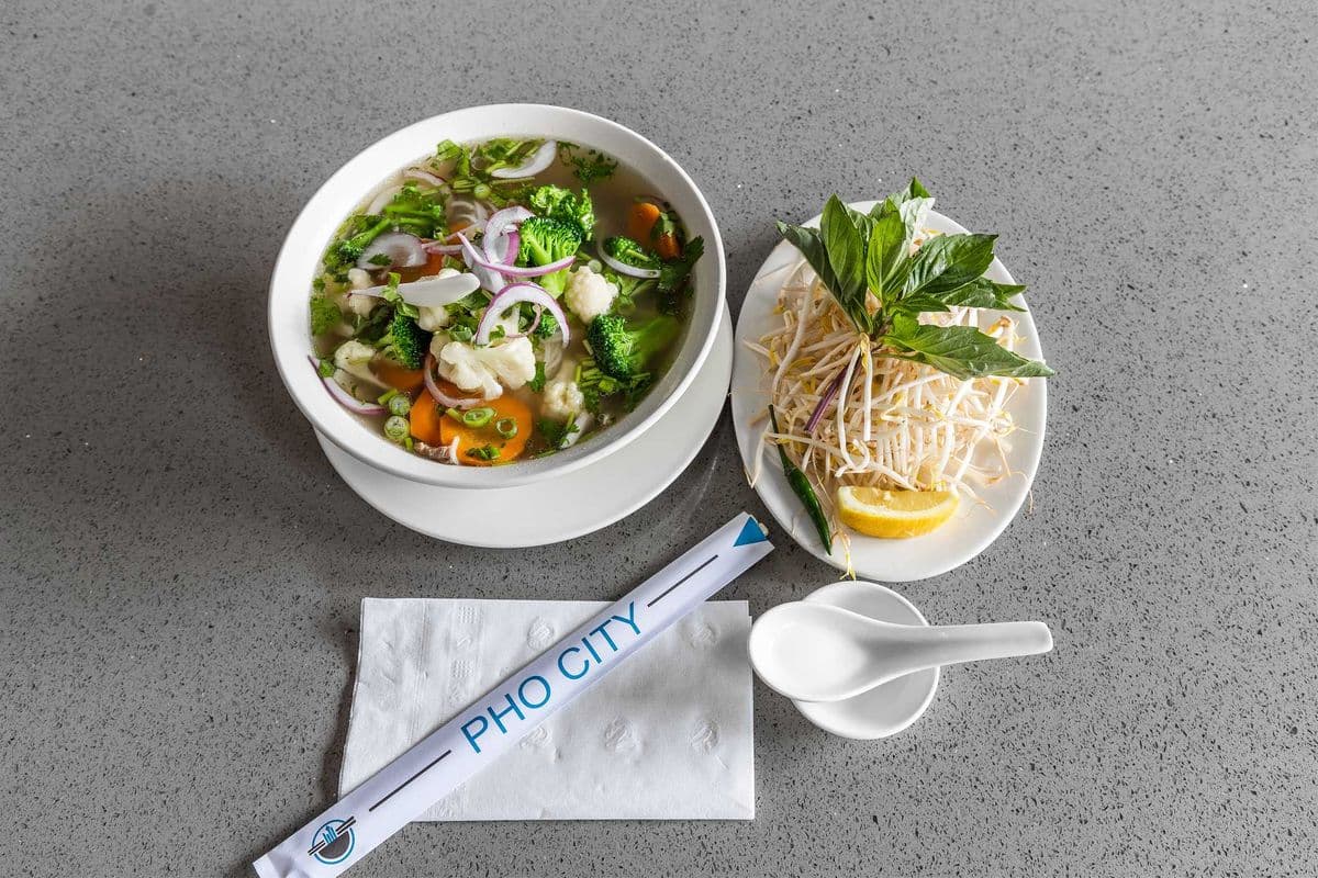 P47A Vegetable Noodle Soup (Beef Broth)