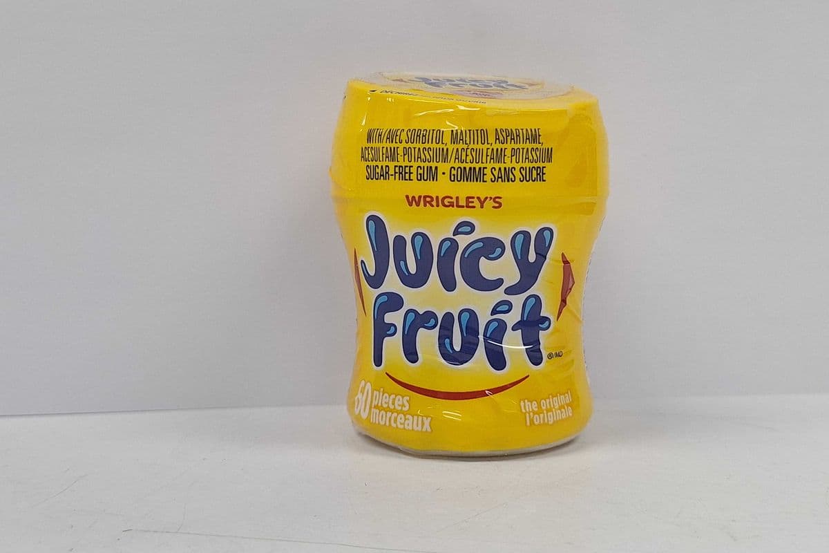 Juicy Fruit Original 60 Pieces Gum Bottle - $ 5.99