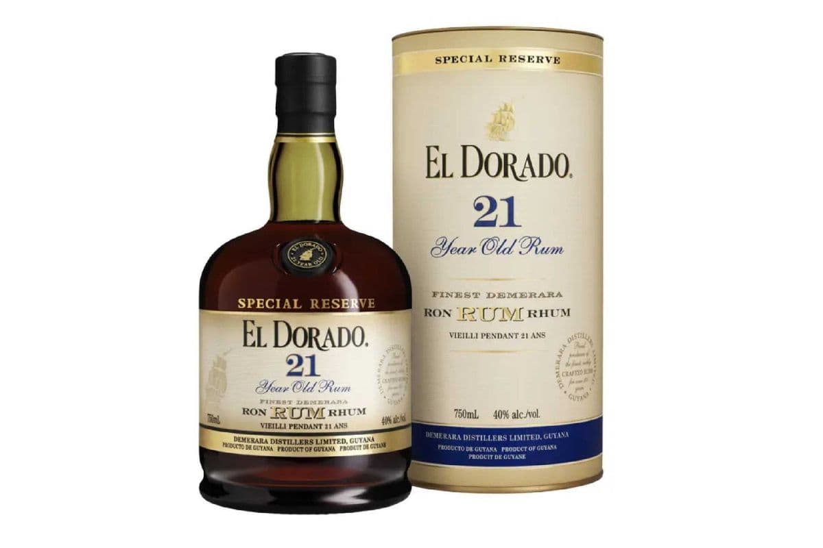 El Dorado 21 Yr. Rum-750ml (1 x 750ml)