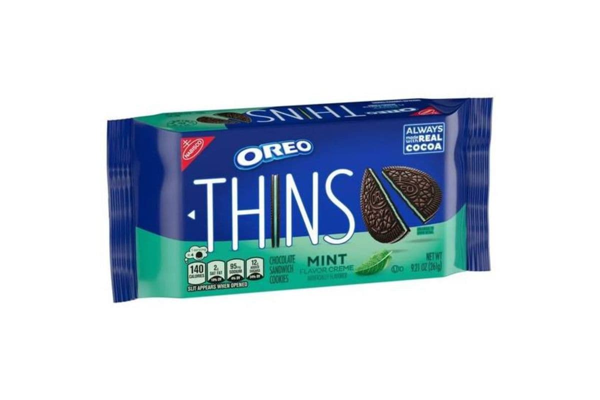 Oreo Thins Mint Flavour Creme (261 g)