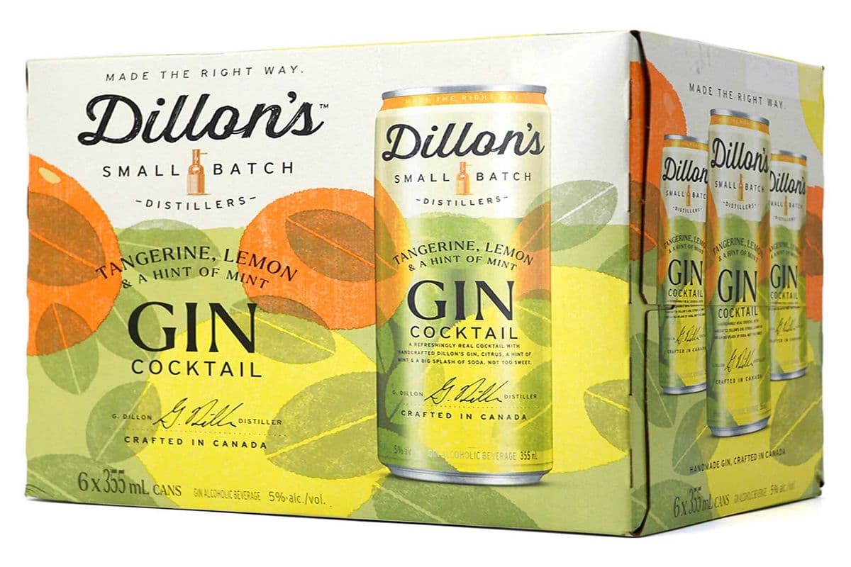 DILLON'S TANGERINE & A HINT OF MINT (6 x 355ML)