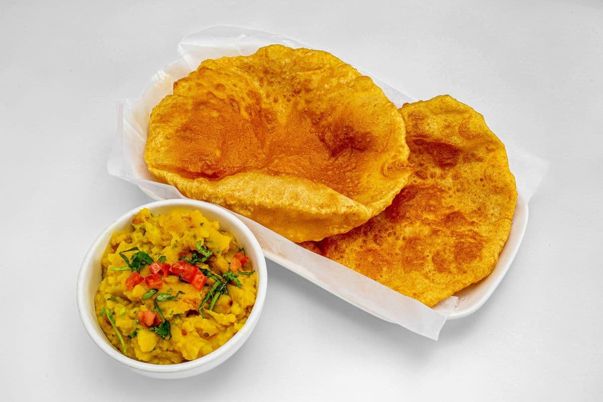 Poori with Masala (2 pcs)