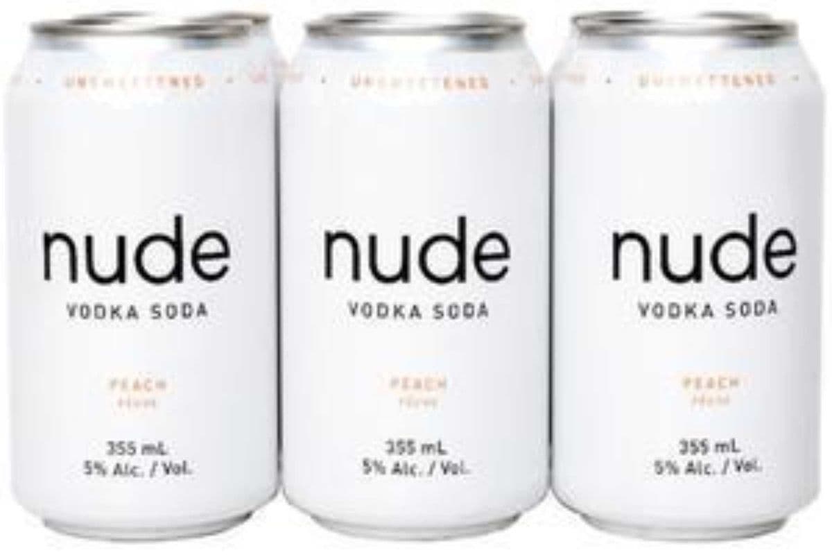 Nude Vodka Peach (6 x 355 ml Cans)