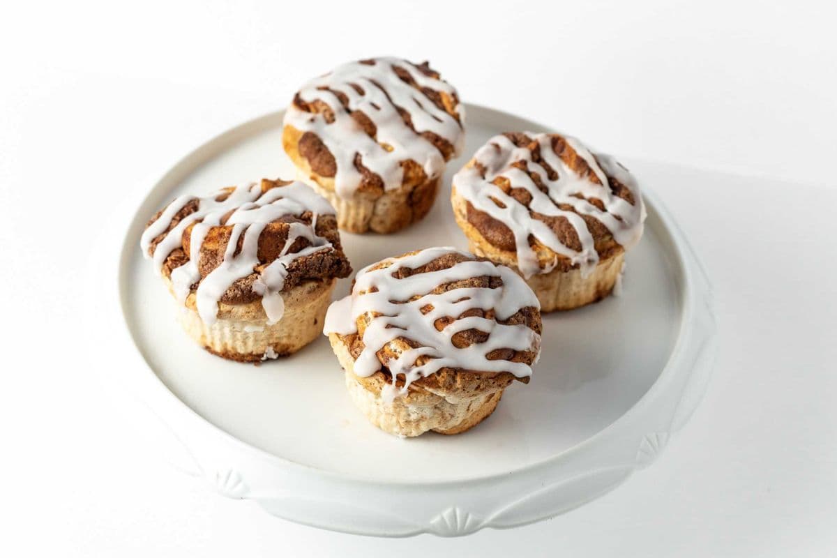 Brioches à la cannelle (Paquet de 4) / Cinnamon Buns (Pack of 4)
