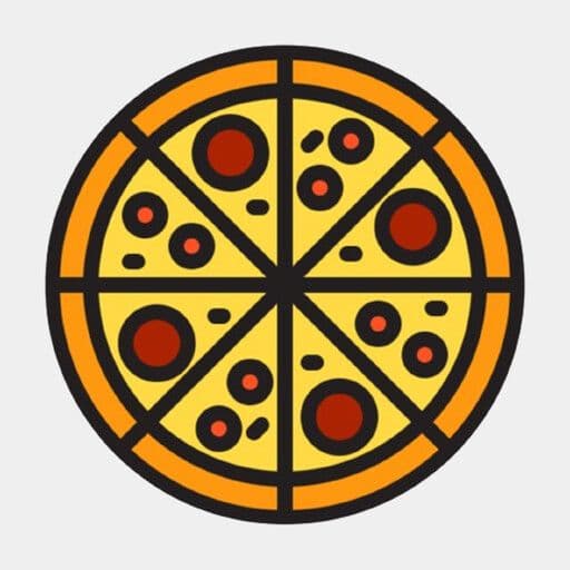 10" Pickle n' bacon pizza
