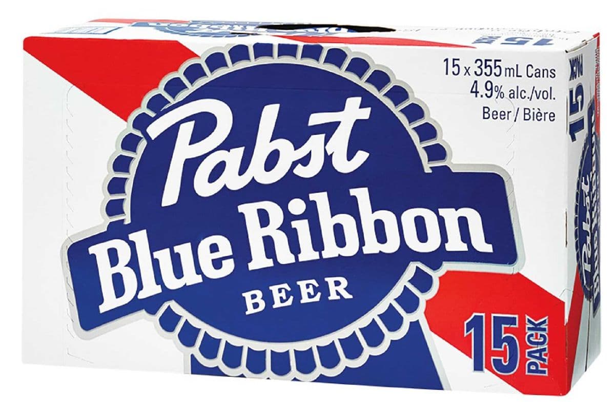 Pabst Blue Ribbon (15 Pack Cans) (15 x 355 ml Cans)