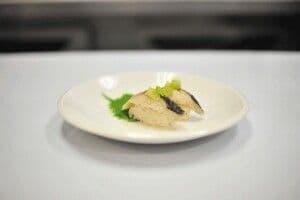 Seared Saba Aburi Nigiri Sushi (2 pcs)