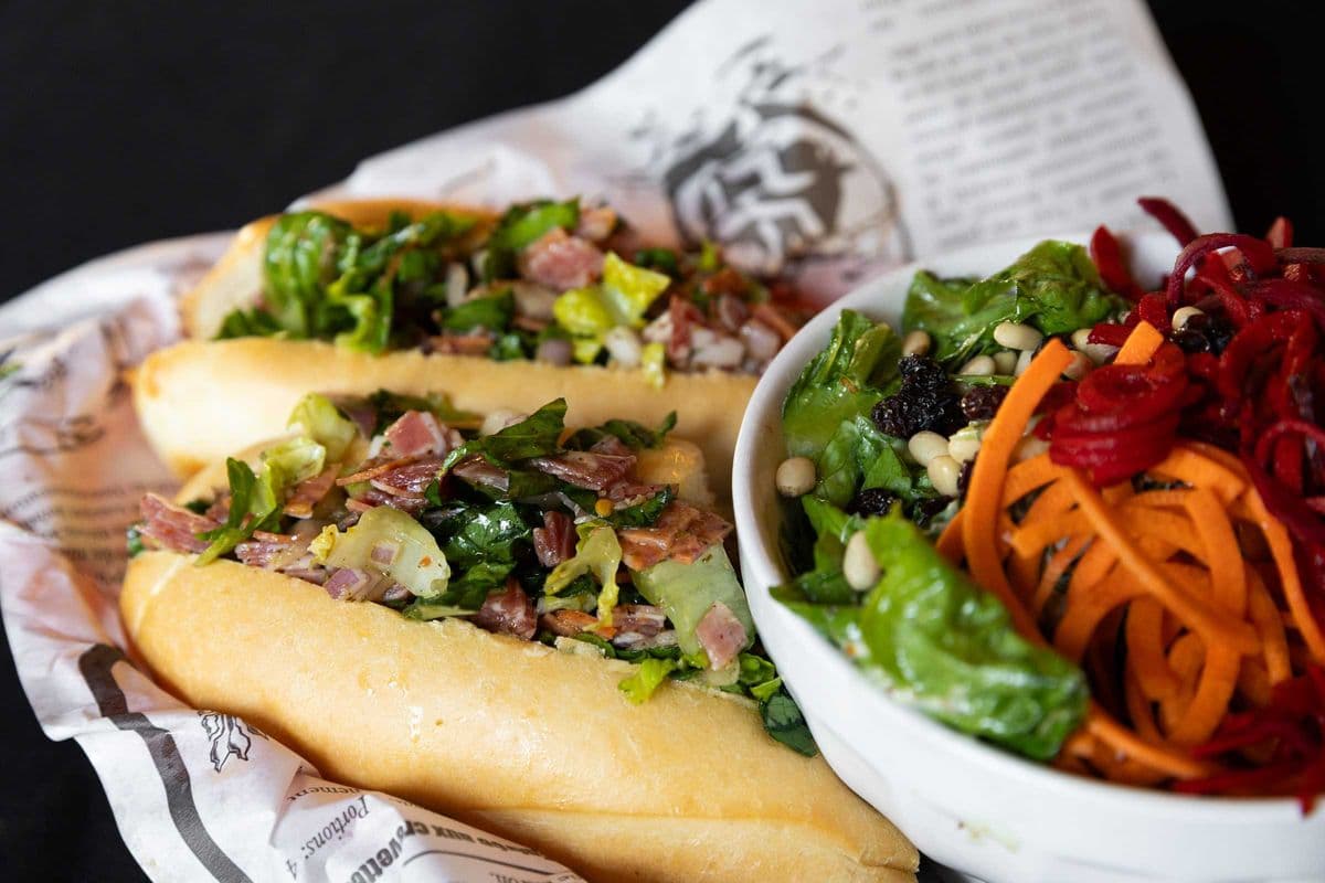 Chopped sandwich (sans lactose)