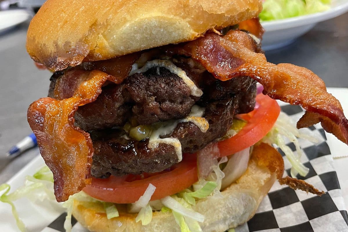 Bacon and Cheese Burger