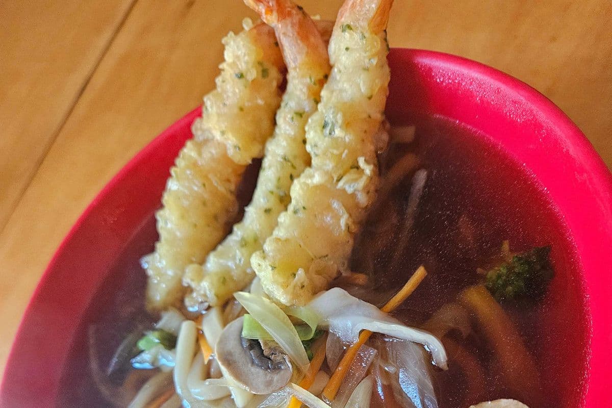 W-3 Shrimp Udon