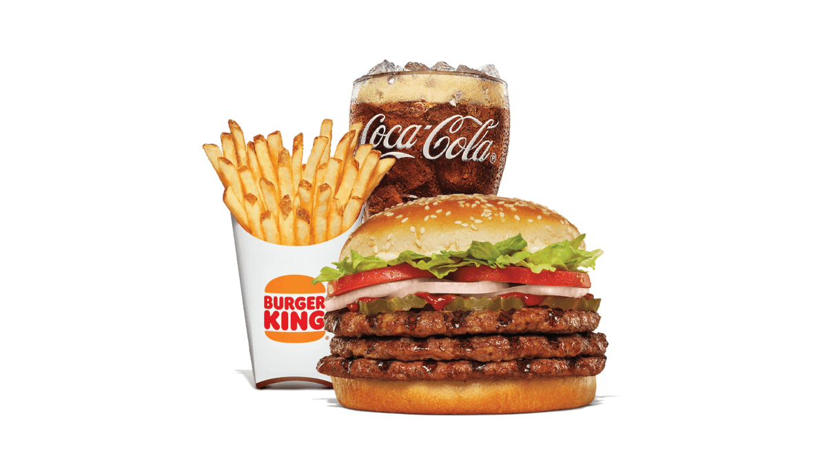 Trio Whopper® triple grand format