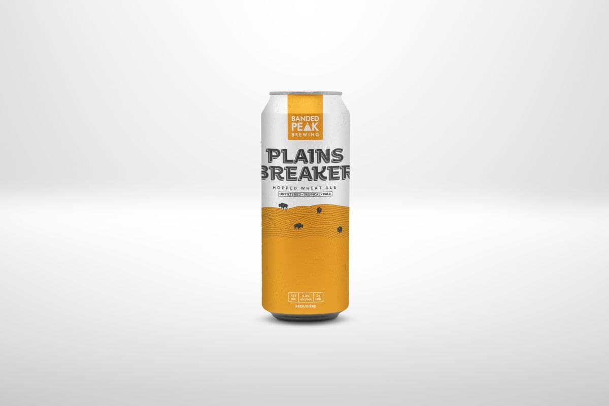 Banded Peak Plainsbreaker Hopped Wheat (1 x 473 ml)