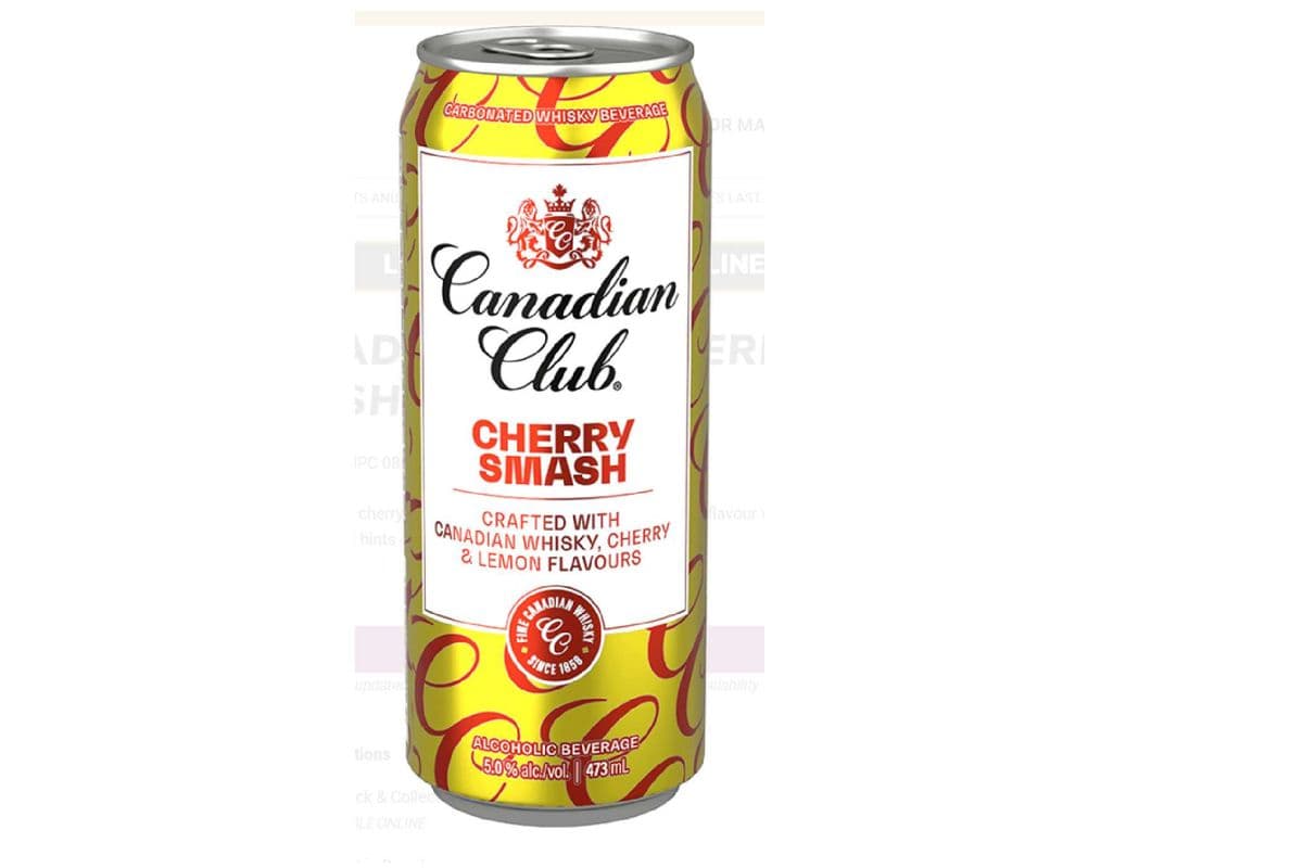 Canadian Club Cherry Smash (1 x 473 ml can)