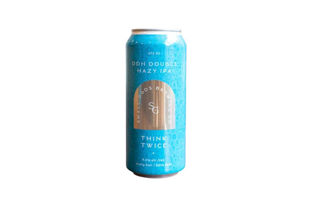 Small Gods Think Twice DDH Double Hazy IPA (473ML) (1 x 473ML)