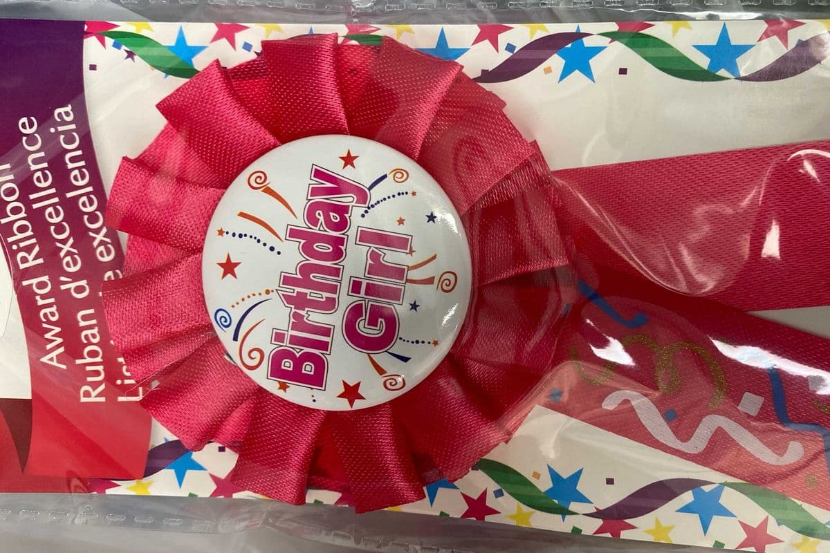 Birthday Girl Ribbon