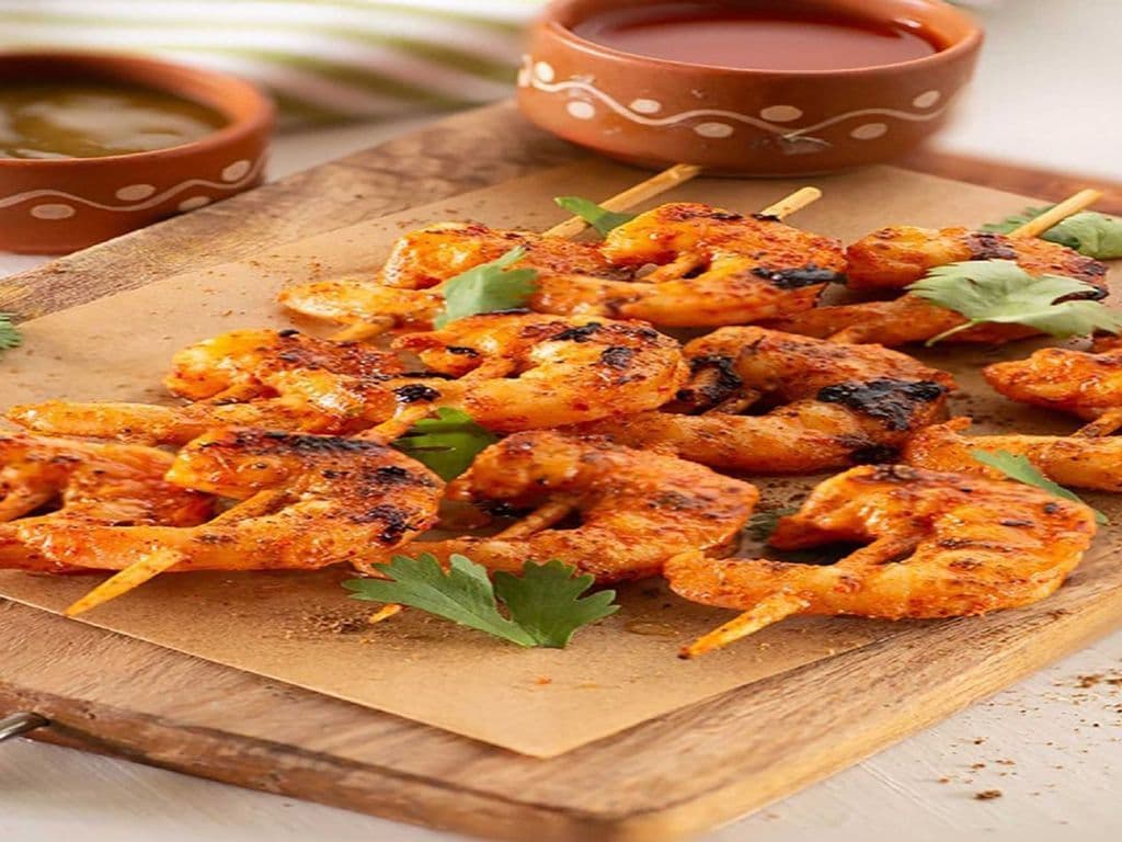 Garlic Prawns