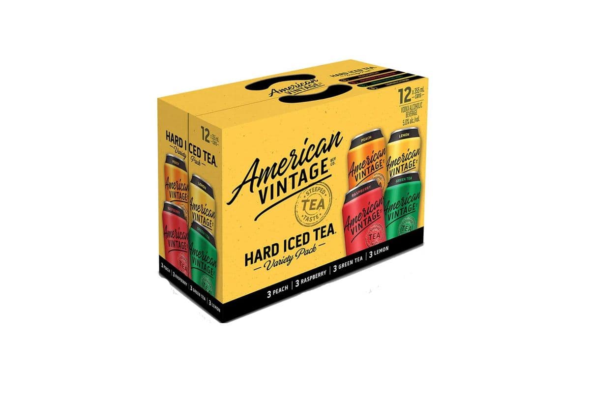 American Vintage Iced Tea Mixer Pack (12-Pack) (12 x 355ml)