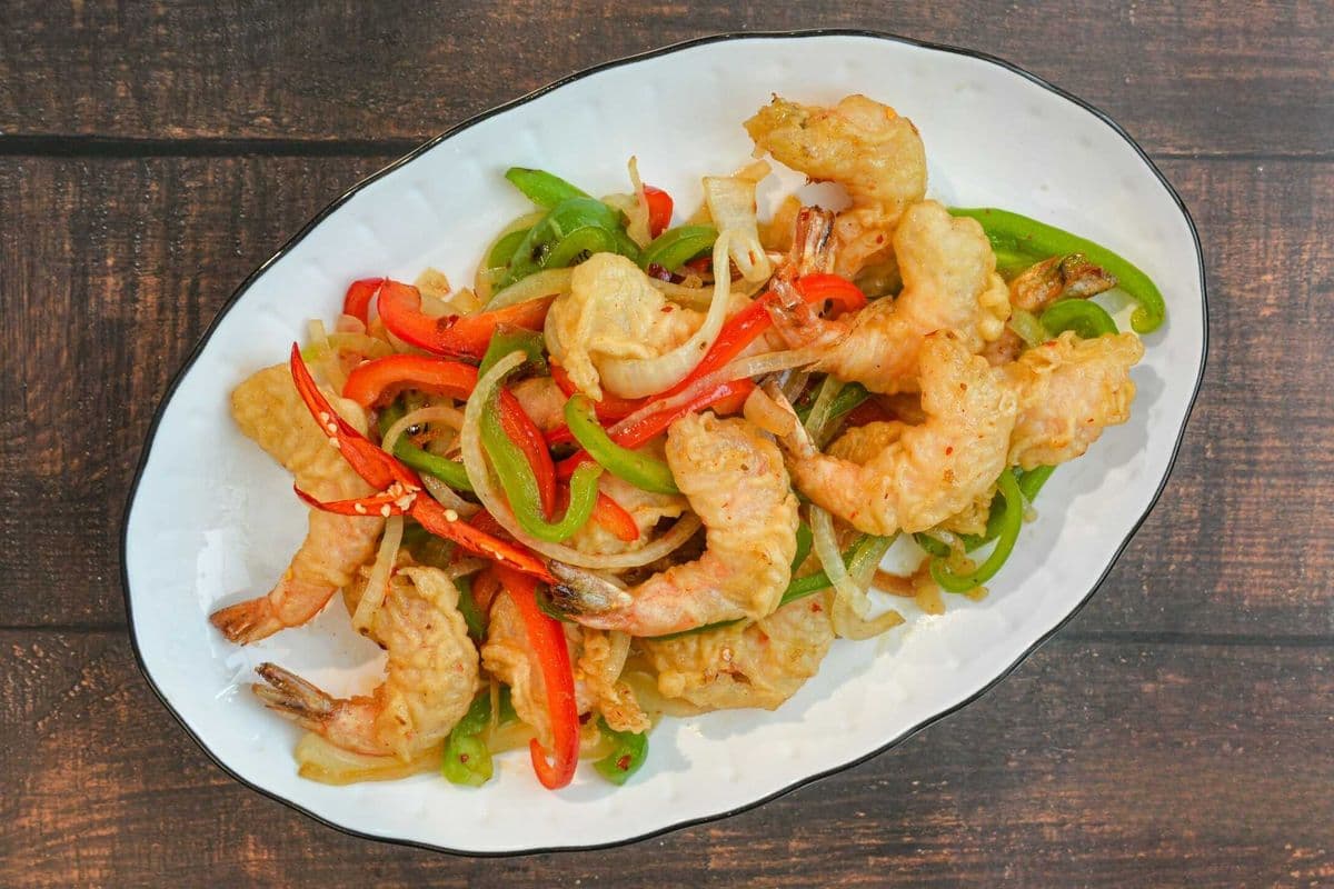 77. Salt and Pepper Shrimp