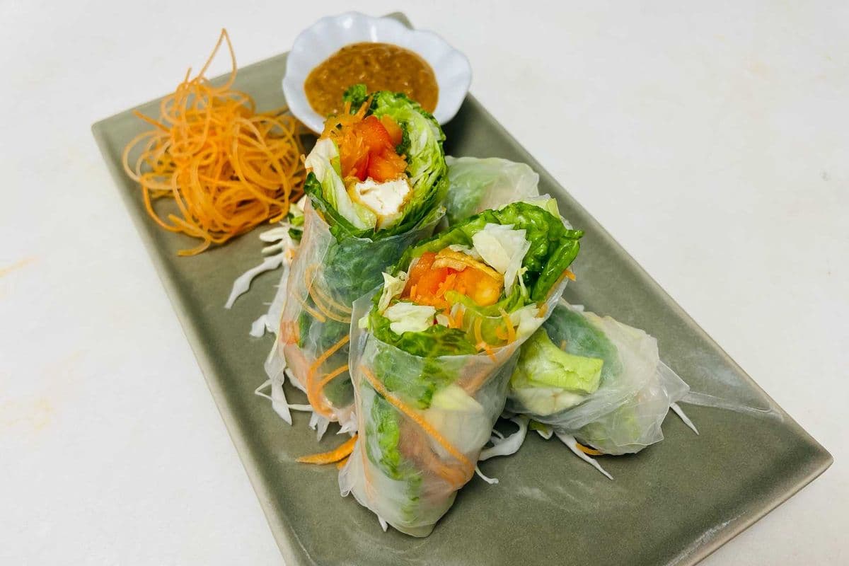 A3. Vegetable Fresh Rolls (4 Pcs)
