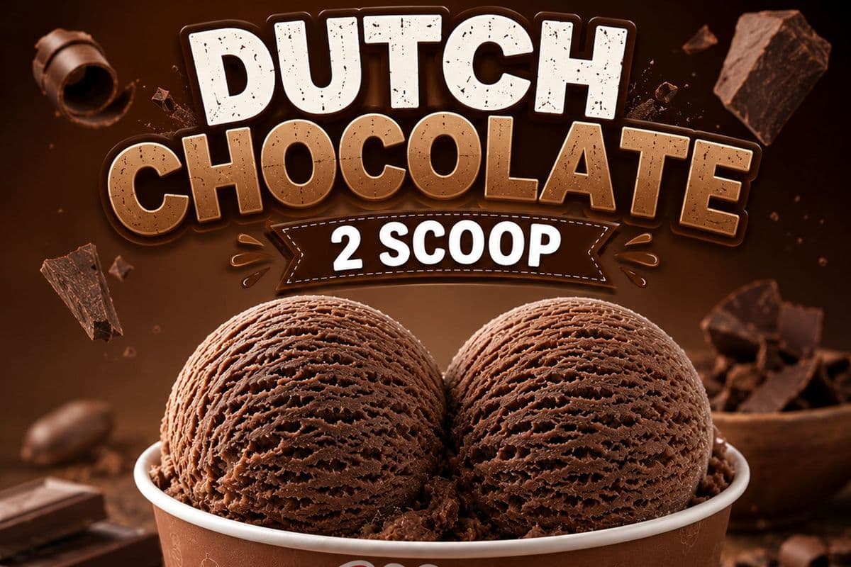 Dutch Chocolate 2 Scoop