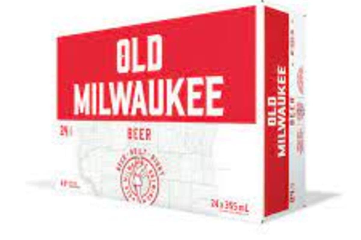 OLD MILWAUKEE 24 CANS (24 x 355 ml cans)