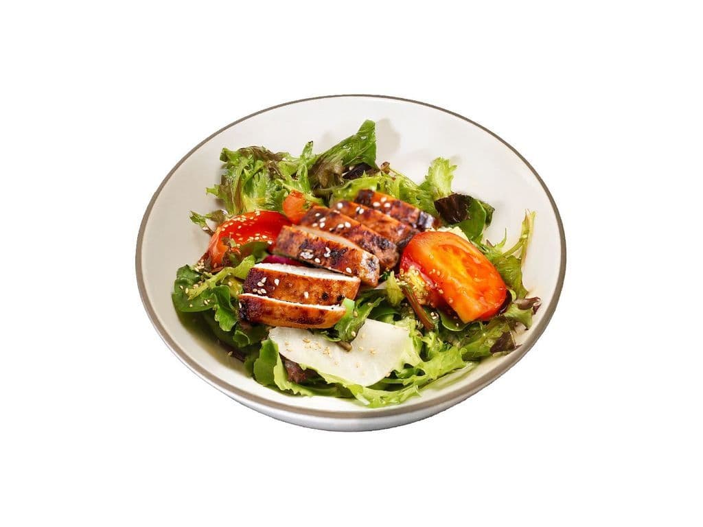Plain Grilled Chicken Salad