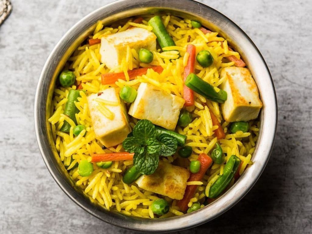 Paneer VEG Dum Biryani ( VEGETABLE DUM)