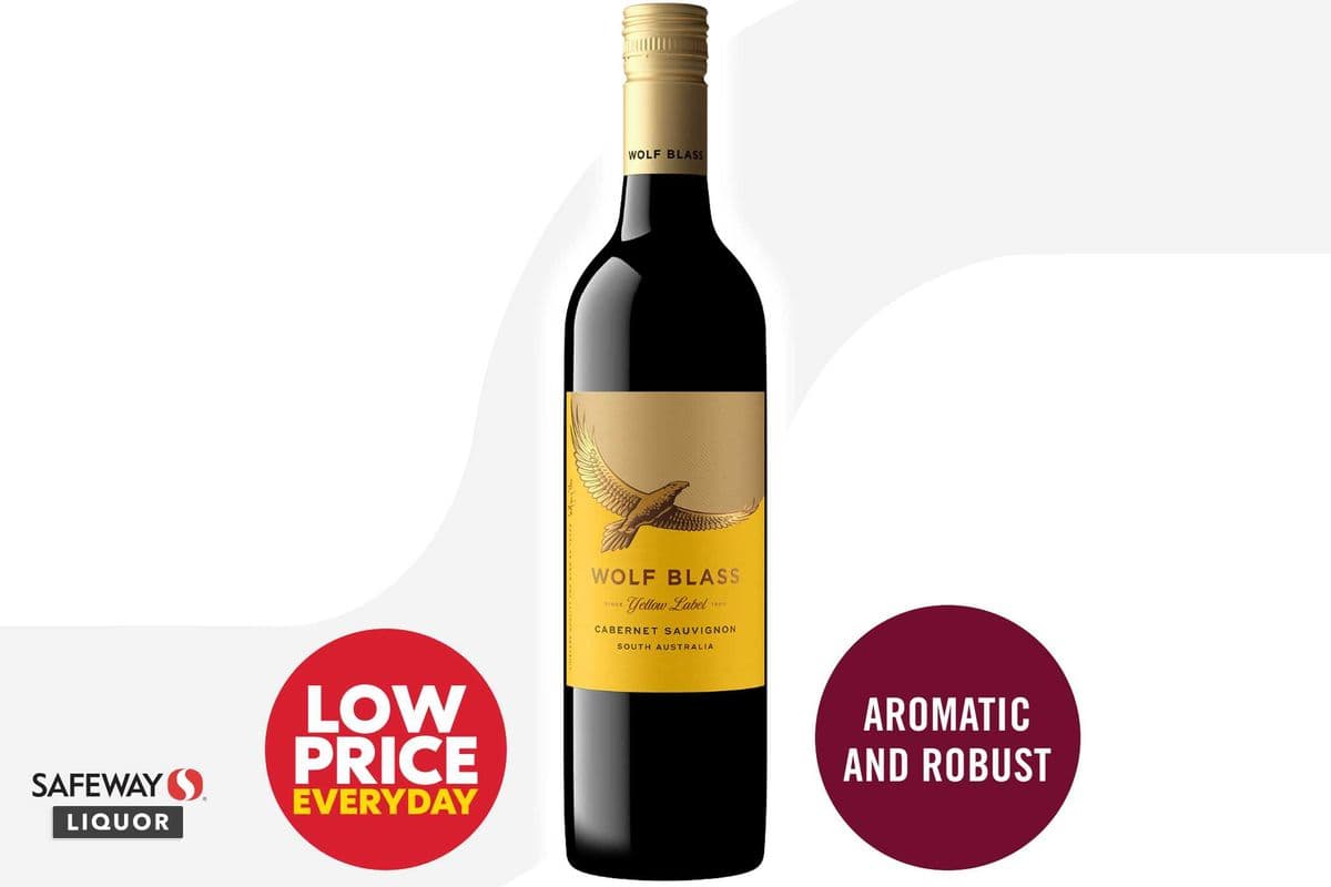 Wolf Blass Cabernet Sauvignon (1 x 750 ml)