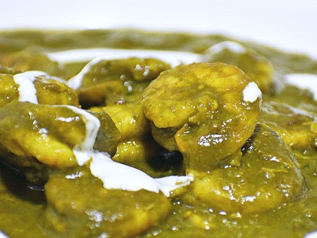 Palak Shrimp