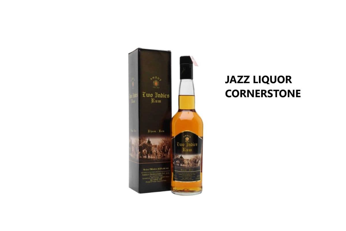 AMRUT TWO INDIES AMBER RUM 700ML (1 x 1x700ML)