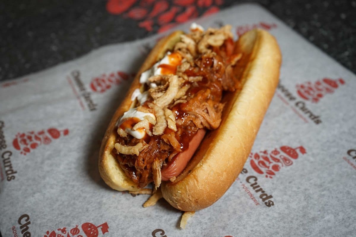 BBQ Pulled Pork Dog (Each)