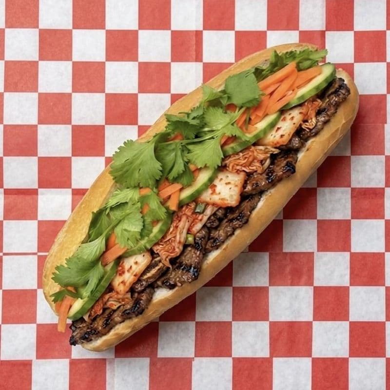 Kalbi Beef Banh Mi / Kalbi Beef Banh Mi