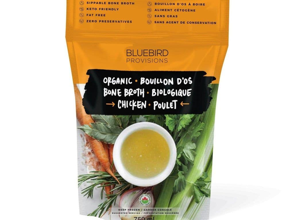 BLUEBIRD ORGANIC CHICKEN BONE BROTH 420ML