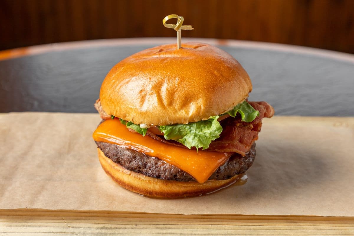 Honey Bacon Cheddar Burger