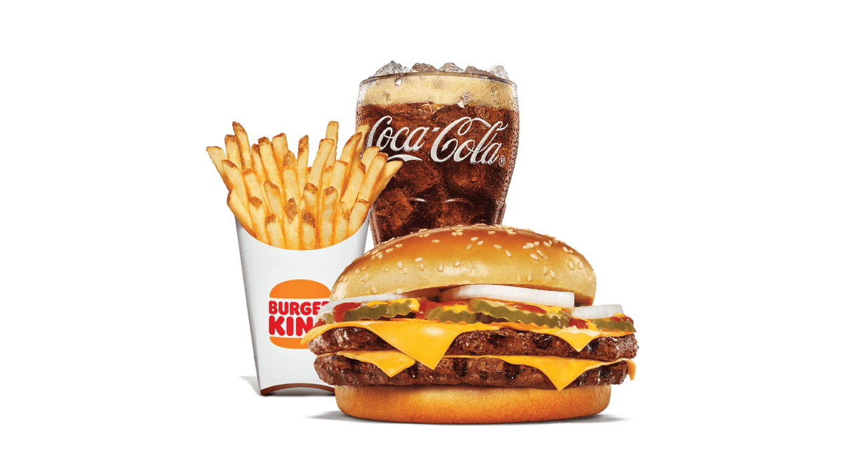 Double Quarter Pound King™ Large Combo